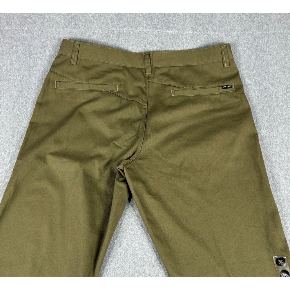 Volcom Stone Monty Pants Men's Chinos Monty Pants 36 Olive‎ (FITS 38)